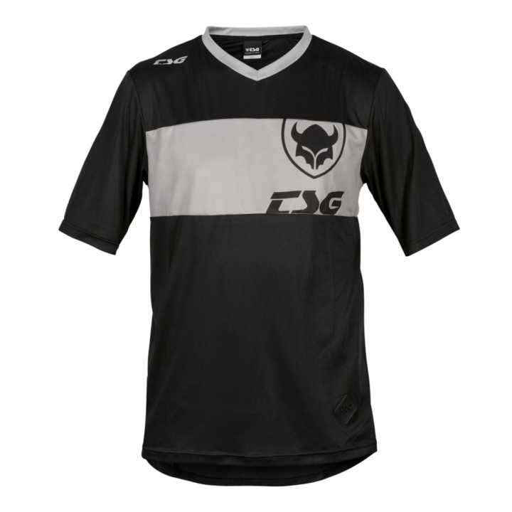 Tricou Ciclism TSG Waft (S/S) Black Grey