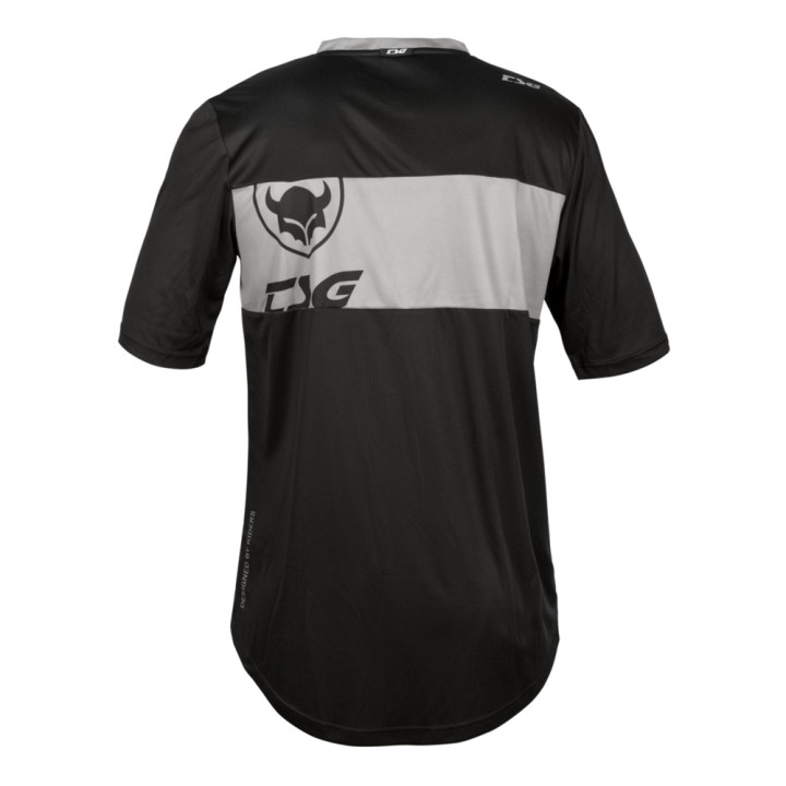 Tricou Ciclism TSG Waft (S/S) Black Grey