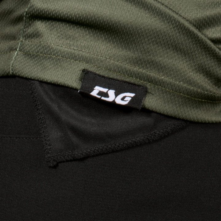 Tricou TSG Skillz Manecă Lungă Black Limeyellow