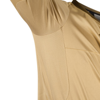 Tricou Ciclism TSG MF1 Mânecă Lungă Beige Olive