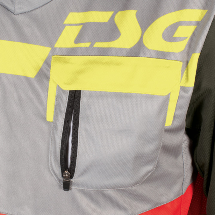 Tricou Ciclism TSG SP5 Red Limeyellow