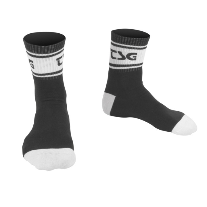 Sosete Ciclism TSG Logo Black | Purtare Comfortabila