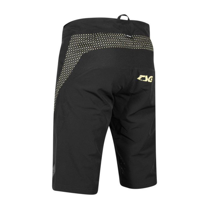 Pantaloni Scurti Ciclism TSG SP5 Black Neonyellow