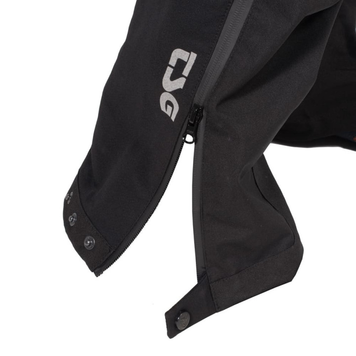 Pantaloni Ciclism cu Bretele TSG Hybrid Black