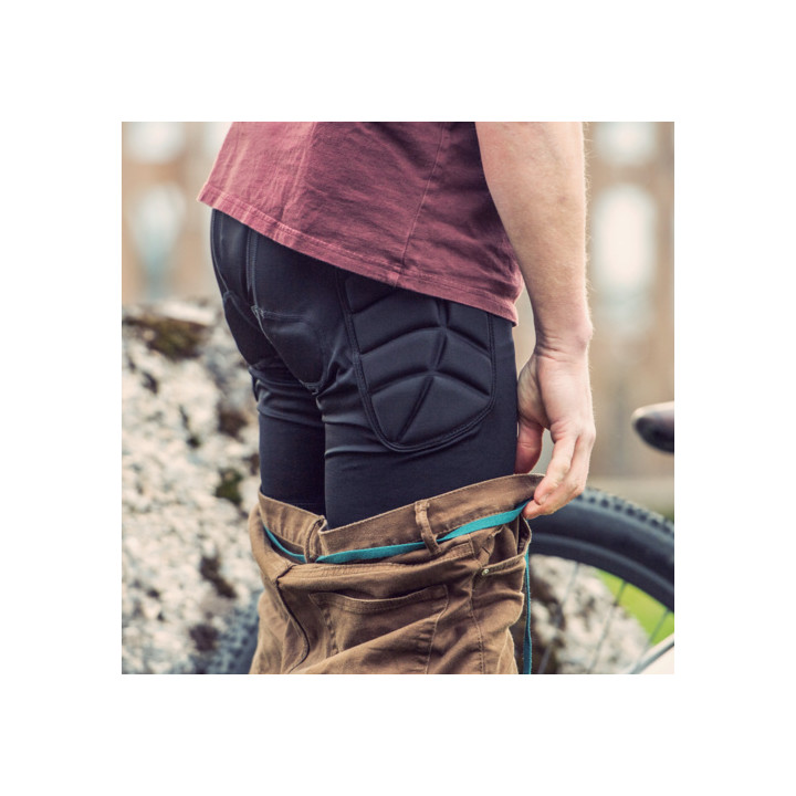 Pantaloni Ciclism TSG Crash Pant All Terrain - Black