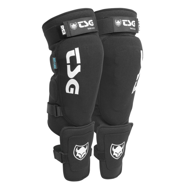 Genunchiere TSG Task A 2.0 Black - Protecție ciclism
