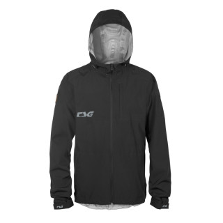 Jacheta Ploaie Ciclism TSG Drop Rain Black
