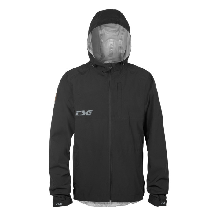Jacheta Ploaie Ciclism TSG Drop Rain Black