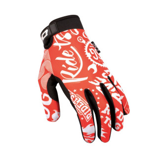 Mănuși Ciclism TSG DW L/F Red Sticky