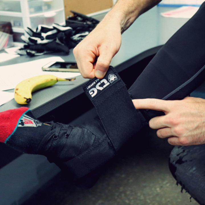 Glezniere TSG Ankle Support - Black | Protecție