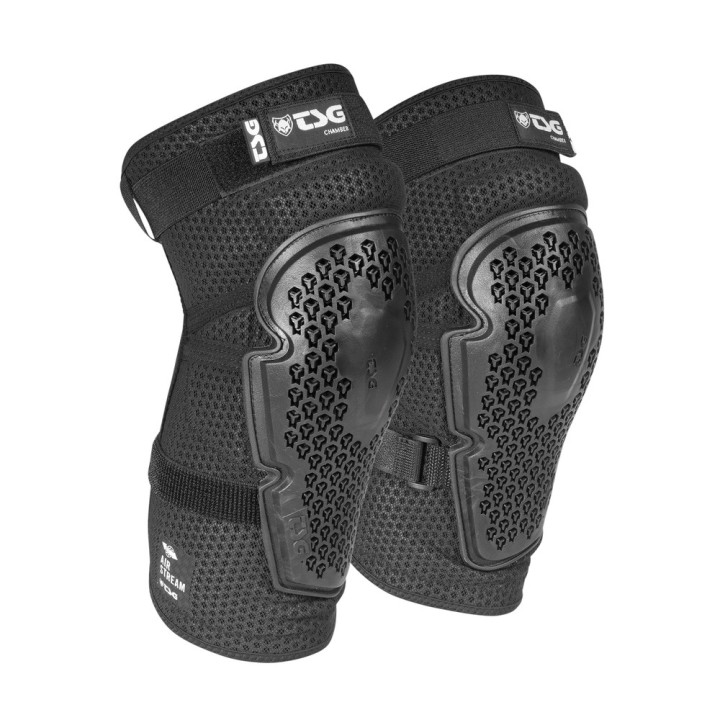 Genunchiere TSG Chamber - Black | Protecție Bicicletă