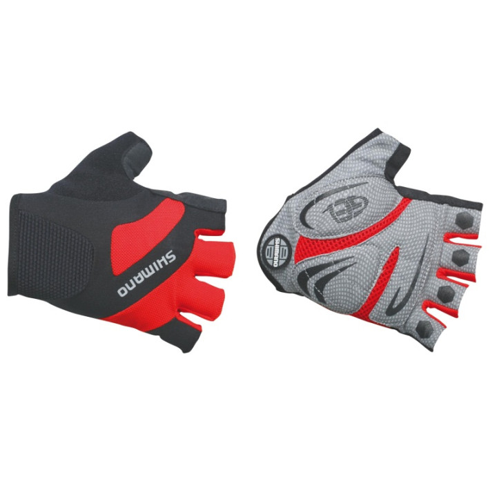 Mănuși Shimano Performance Race Gel Red/Black
