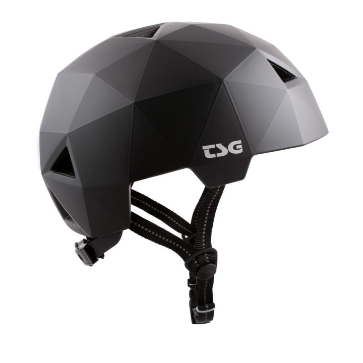 Casca TSG Geo Solid Color Satin Black