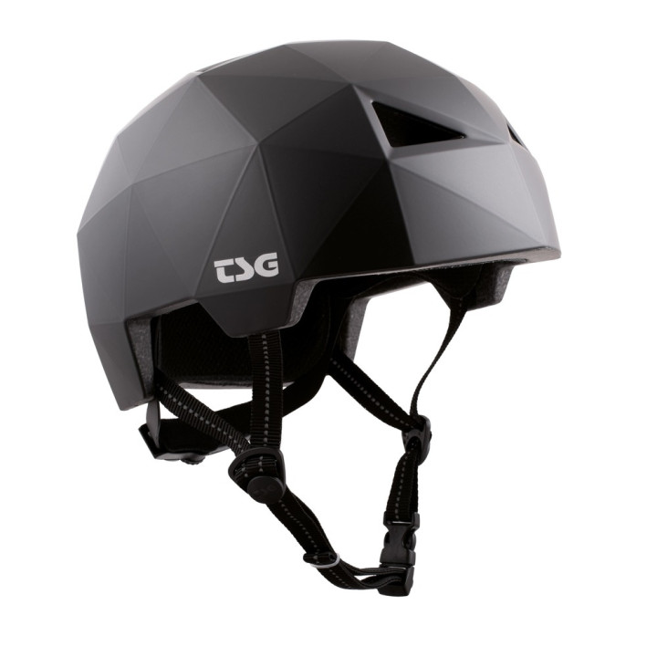 Casca TSG Geo Solid Color Satin Black