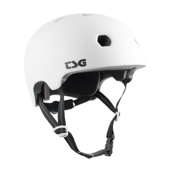 Casca TSG Meta Satin White - Protecție Freestyle
