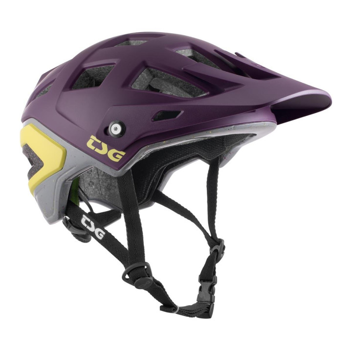 Casca TSG Scope Graphic Design Purple Grain MTB