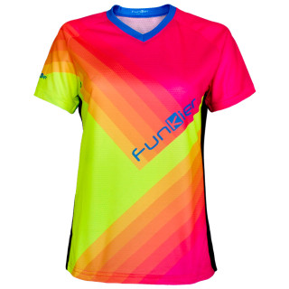 Tricou FUNKIER Termoli-W Enduro Women - Fluor Yellow