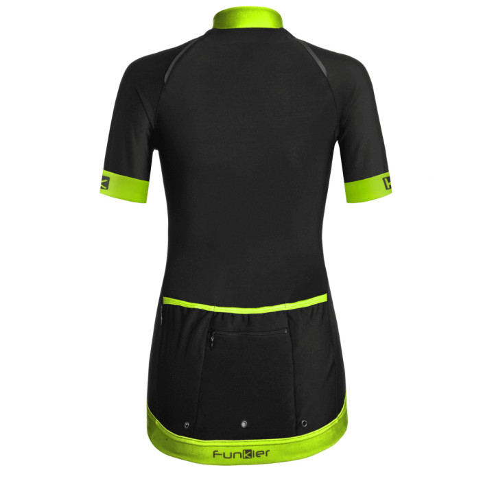 Tricou Termic Ciclism Funkier Bernalda Pro Aqua Black