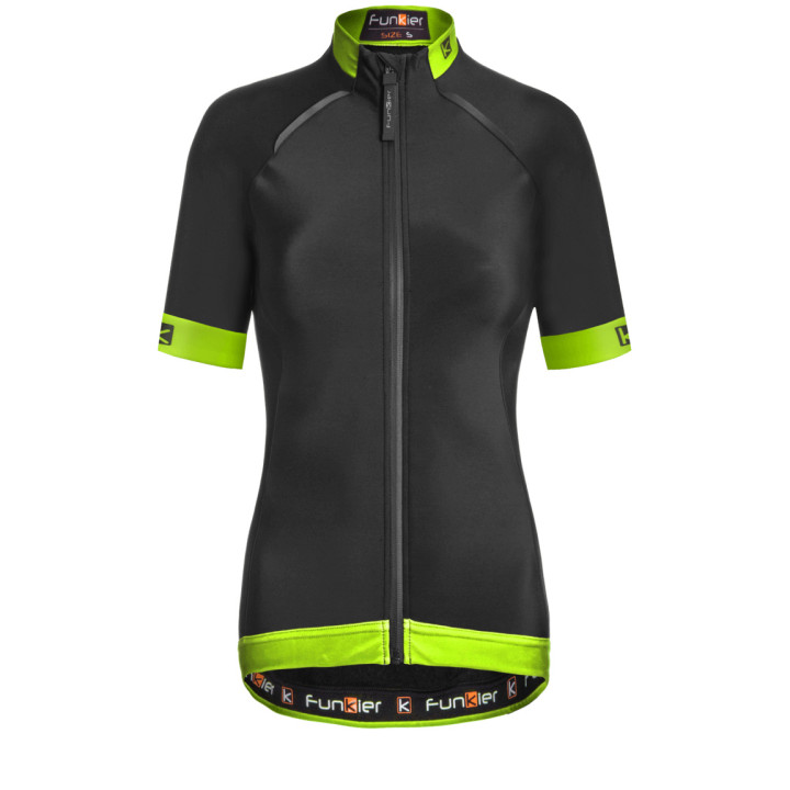 Tricou Termic Ciclism Funkier Bernalda Pro Aqua Black