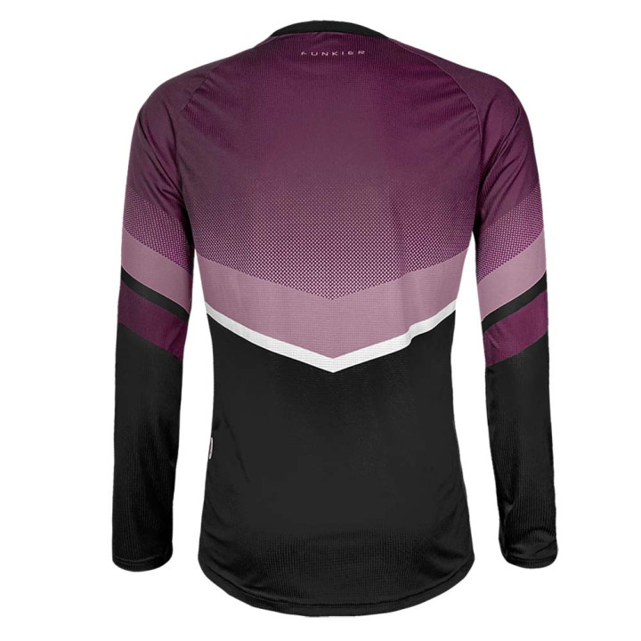 Tricou Ciclism FUNKIER Turone-W Enduro Purple/Black