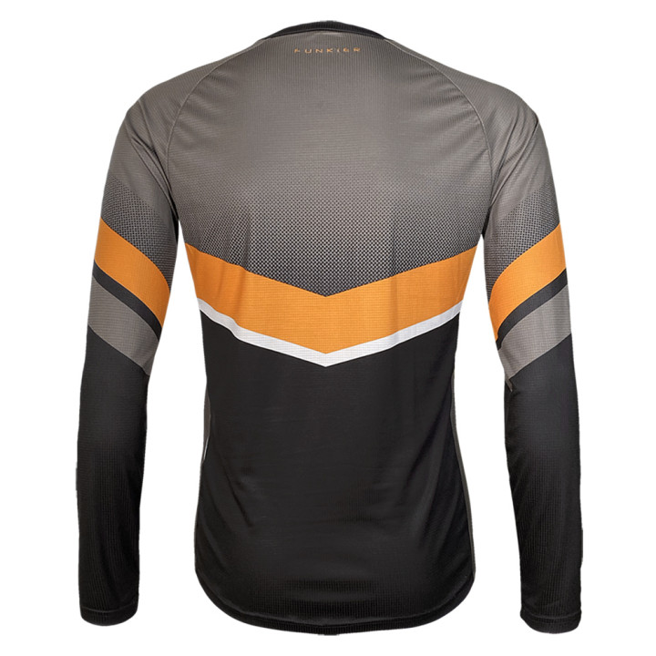 Tricou Ciclism FUNKIER Turone Enduro L/S Orange