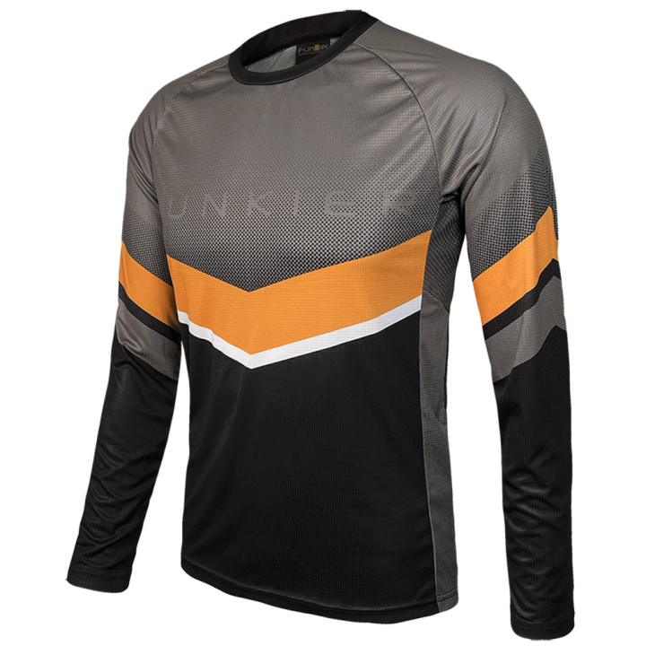 Tricou Ciclism FUNKIER Turone Enduro L/S Orange