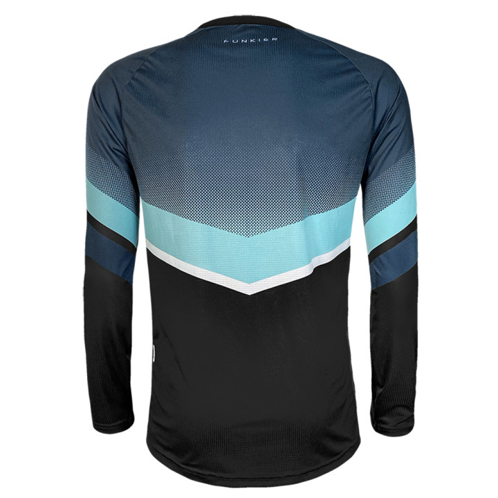 Tricou Ciclism FUNKIER Turone Enduro Turquoise