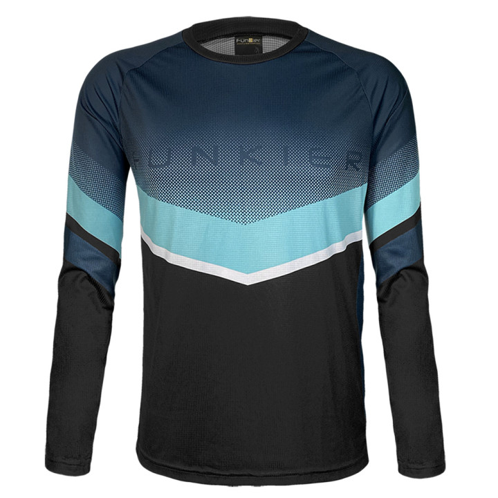 Tricou Ciclism FUNKIER Turone Enduro Turquoise