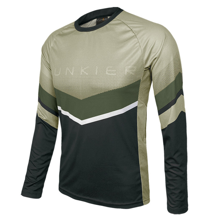 Tricou Ciclism FUNKIER Turone Enduro L/S Olive