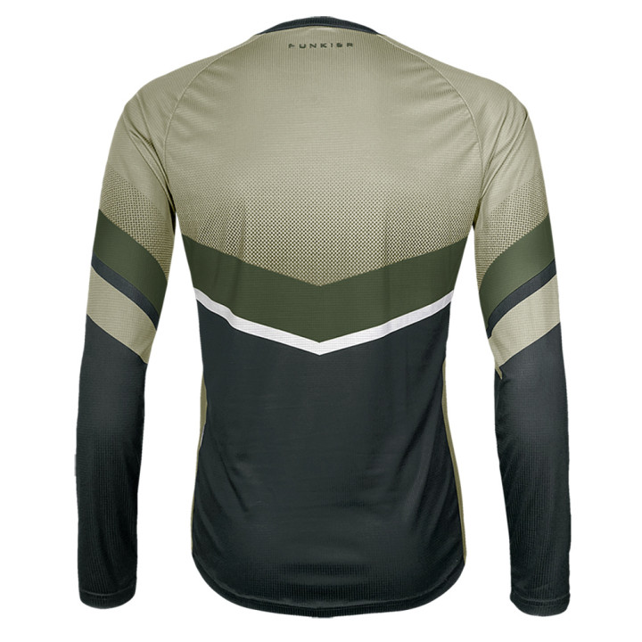 Tricou Ciclism FUNKIER Turone Enduro L/S Olive