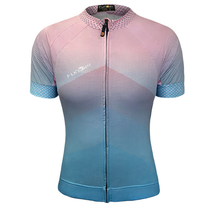 Tricou Ciclism Funkier Farnia Pro Women Pink/Mint