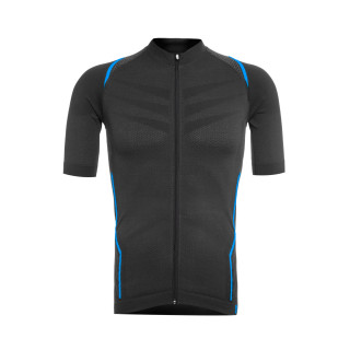 Tricou Ciclism FUNKIER Respirare Elite - Gri/Albastru