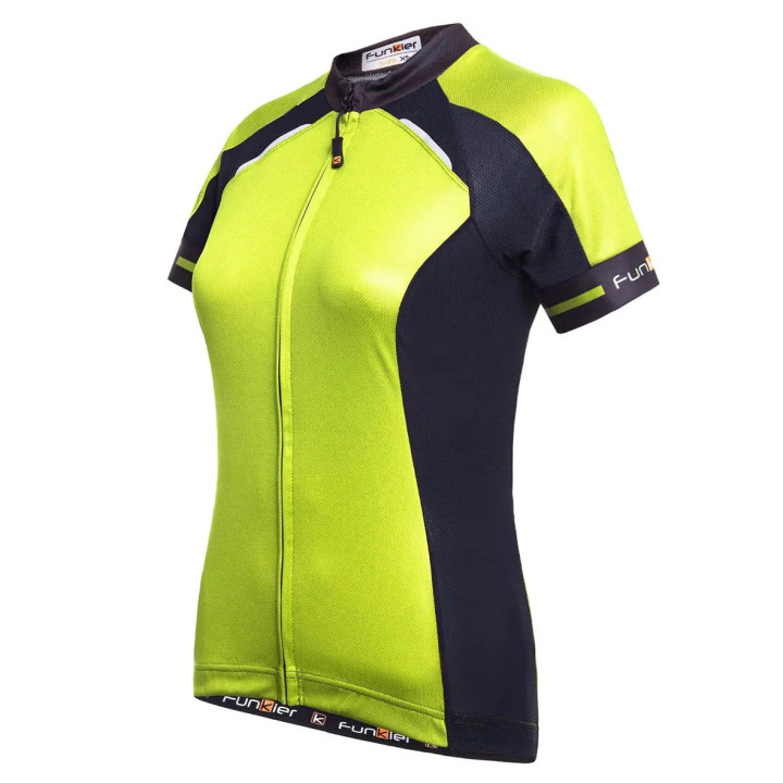 Tricou Ciclism Funkier Firenze W Lime Green