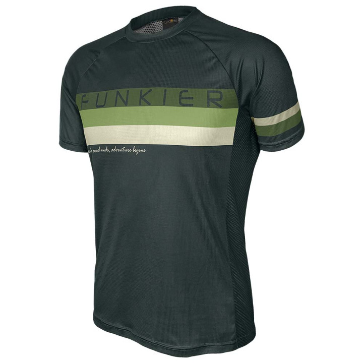 Tricou Ciclism FUNKIER Elia Enduro S/S Olive Green