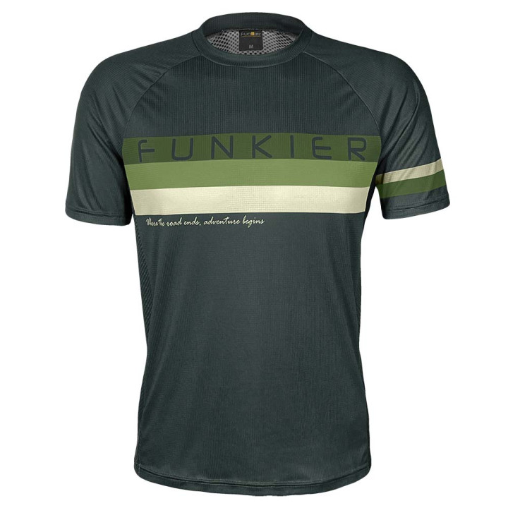 Tricou Ciclism FUNKIER Elia Enduro S/S Olive Green