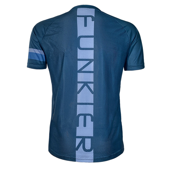 Tricou Ciclism Funkier Elia Enduro Albastru