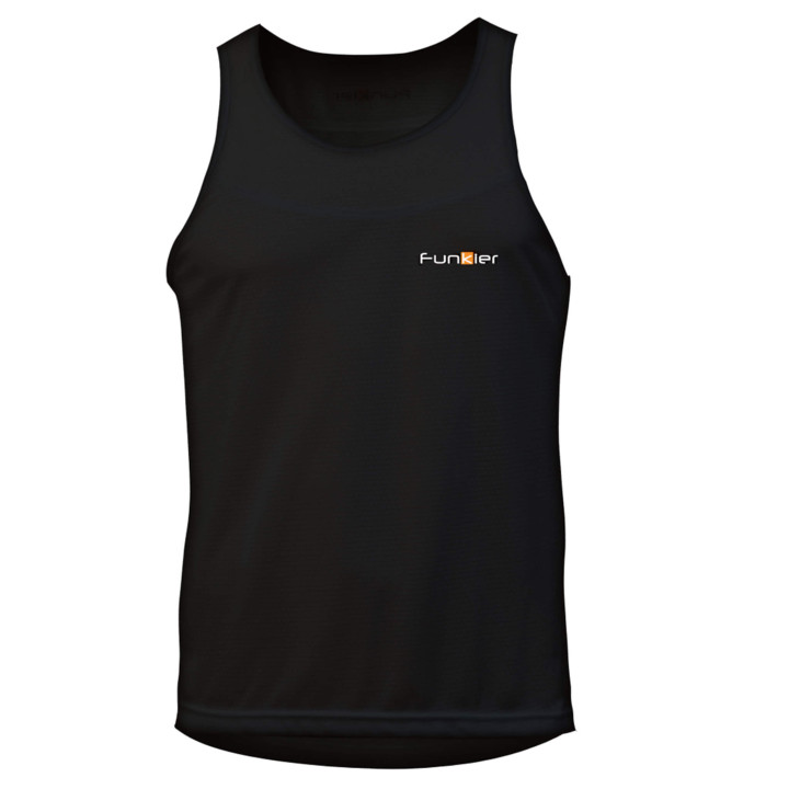 Bluza Ciclism fara Maneci FUNKIER Metano Black