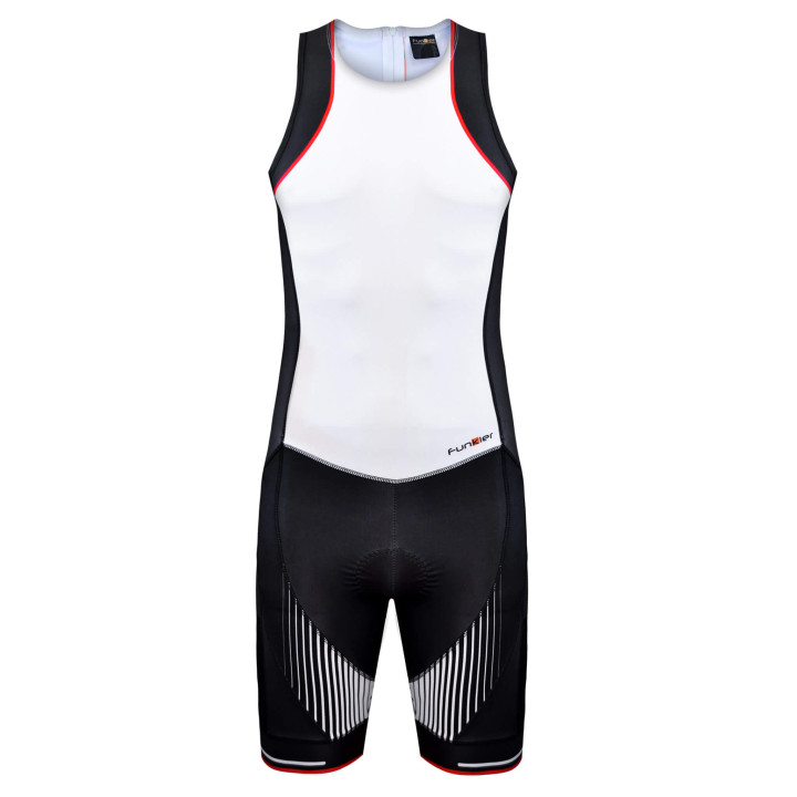 Costum Triatlon FUNKIER Licata Women Pro Alb/Negru