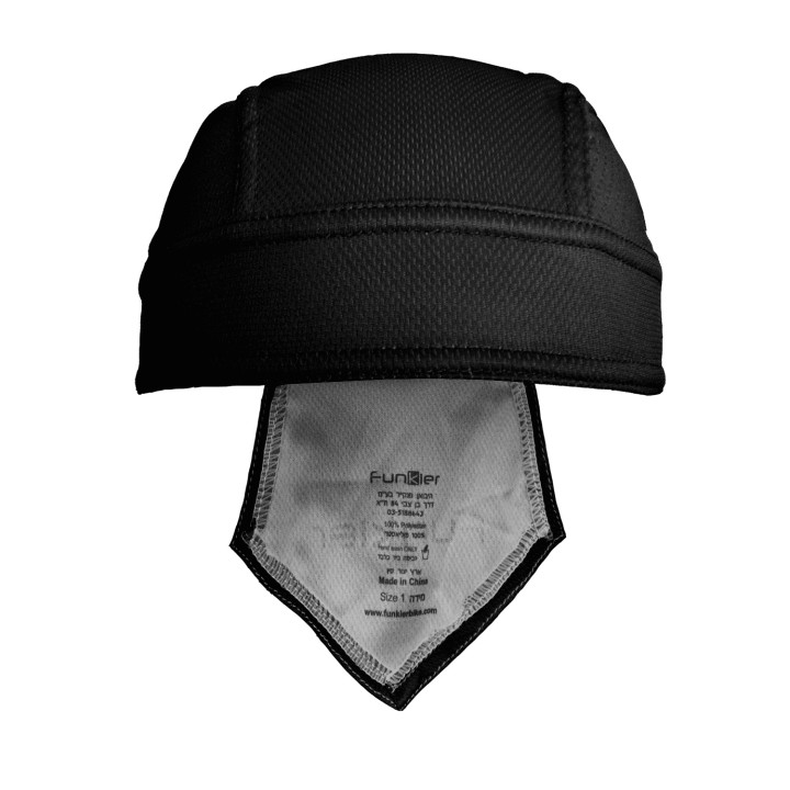 Bandana Ciclism FUNKIER Adria Black - Protecție