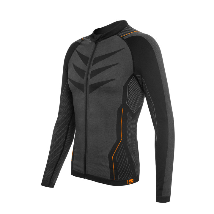 Bluza Termica FUNKIER Campania Elite Gri Portocaliu