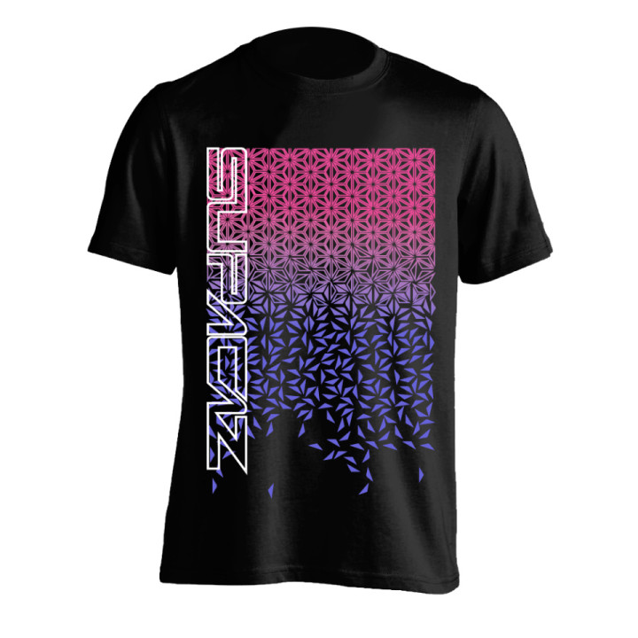 Tricou Ciclism SUPACAZ Star Fade Roz/Mov