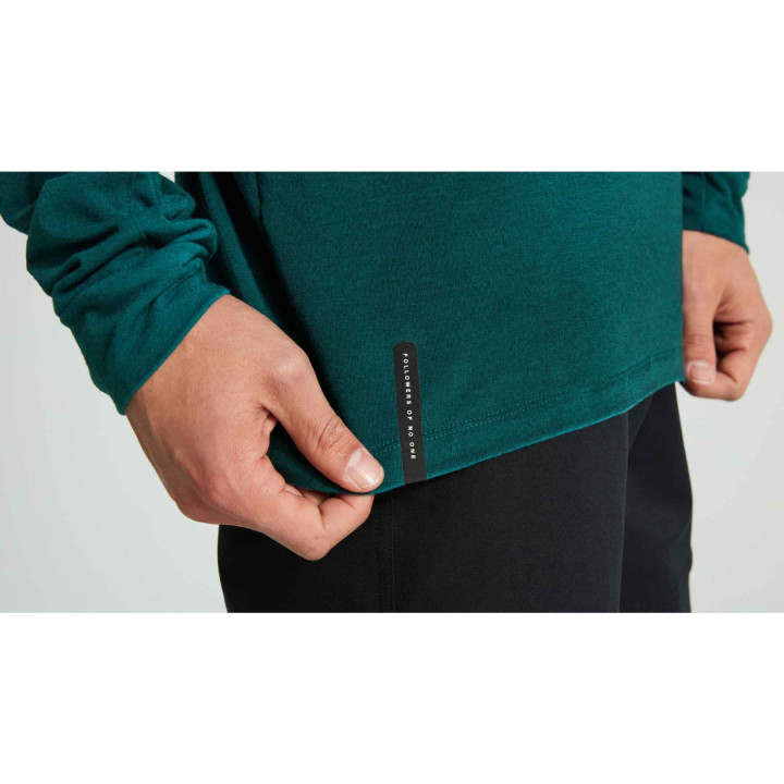 Tricou SPECIALIZED Trail L/S Tropical Teal - Bărbați