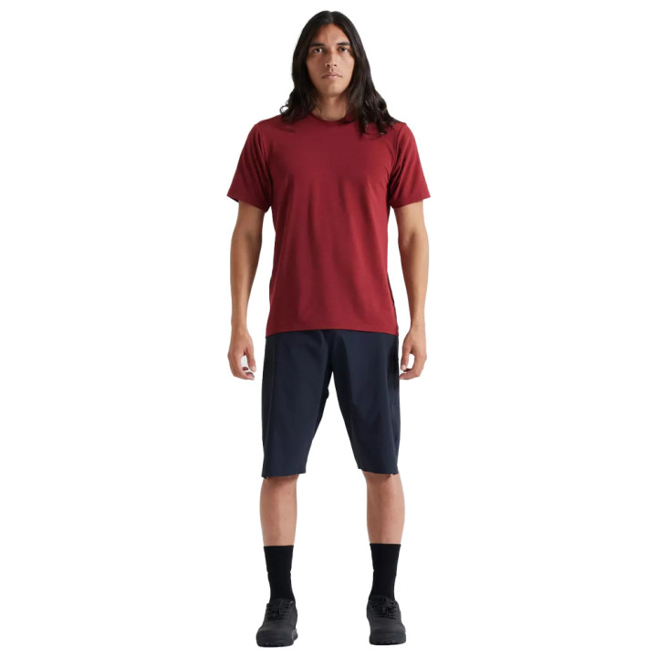 Tricou Ciclism SPECIALIZED Men's Trail - Roșu Granat
