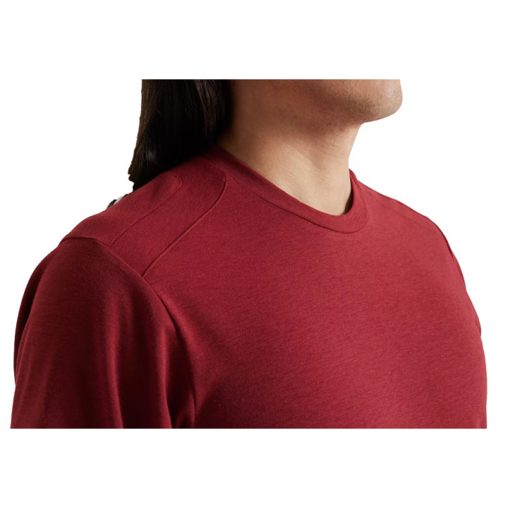 Tricou Ciclism SPECIALIZED Men's Trail - Roșu Granat