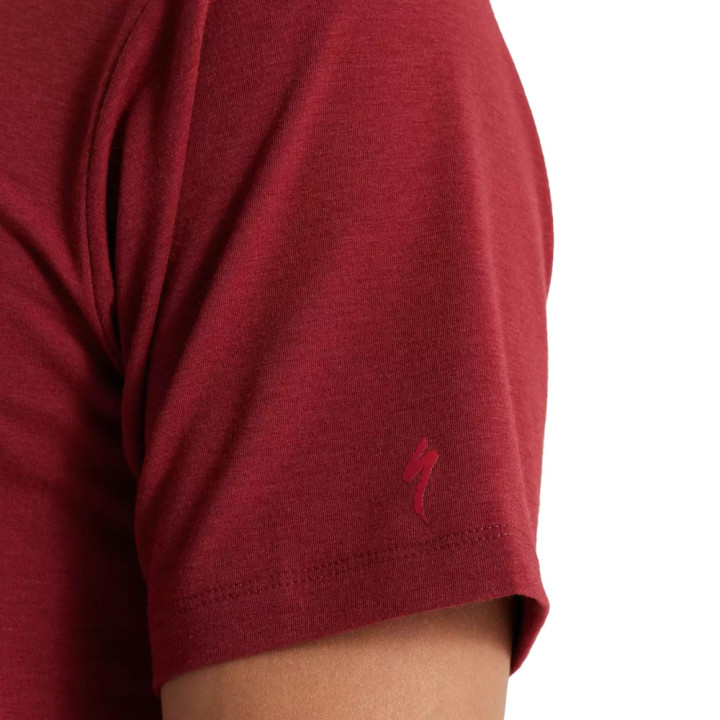 Tricou Ciclism SPECIALIZED Men's Trail - Roșu Granat