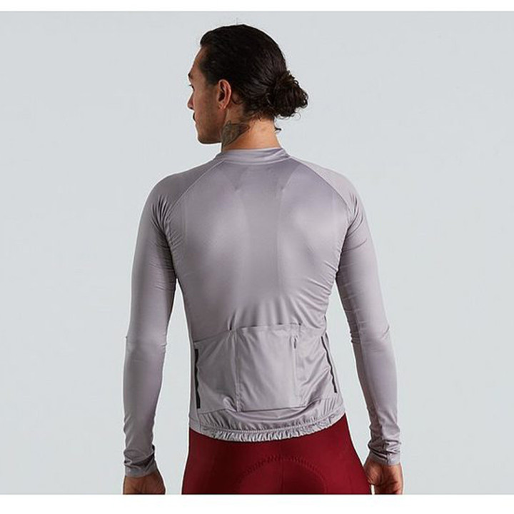 Tricou Ciclism Specialized SL Air Solid L/S Silver