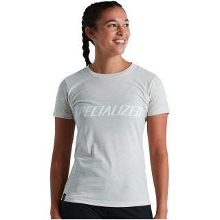 Tricou Ciclism Specialized Women's Wordmark - Dove Grey