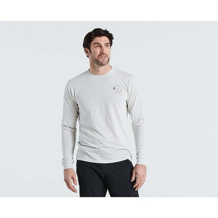 Tricou Ciclism SPECIALIZED Stoke L/S Dove Grey