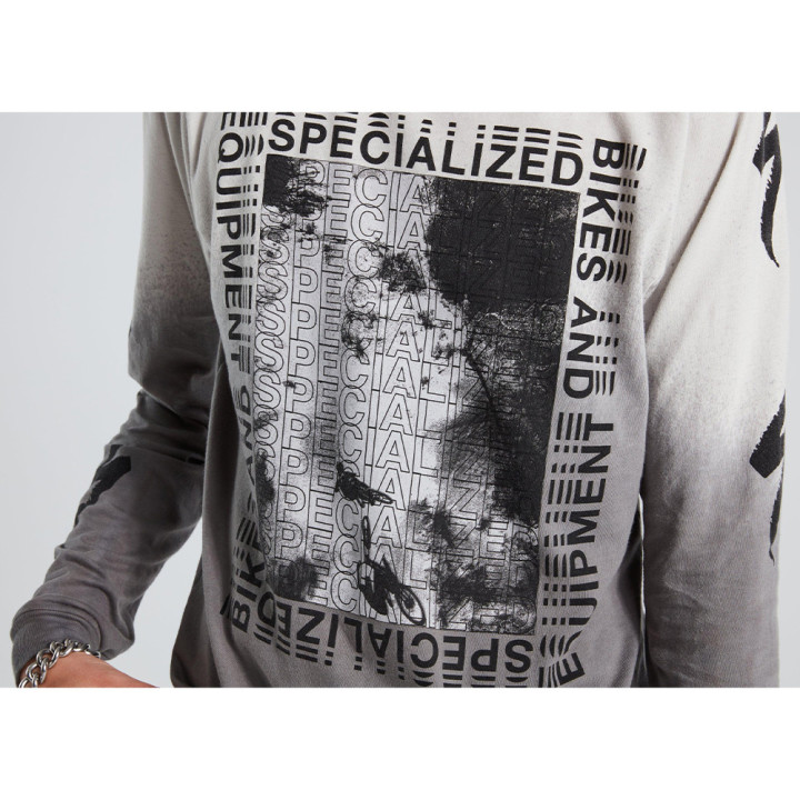 Tricou Ciclism SPECIALIZED Driven L/S Dove Grey