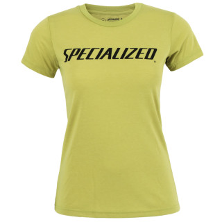 Tricou Ciclism Specialized Wordmark Women - Verde Măslină